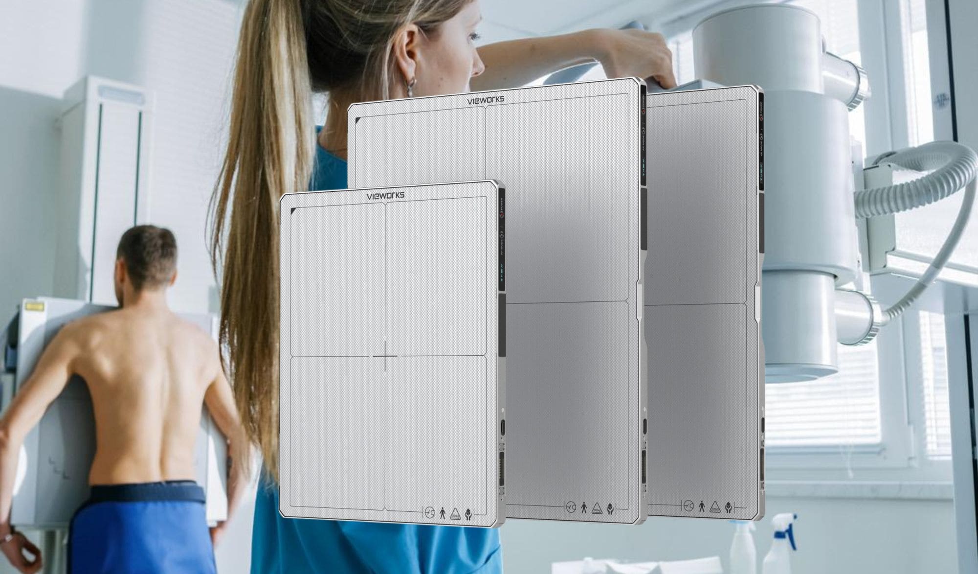 detectores de radiología digital VIVIX-S serie V