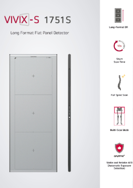 Detector Gran Tamaño Vivix-S 1751S